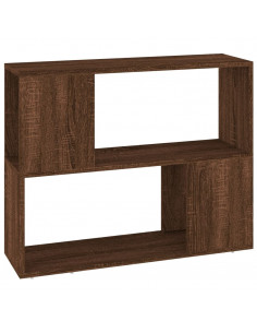 Libreria/Divisorio Rovere Marrone 80x24x63 cm