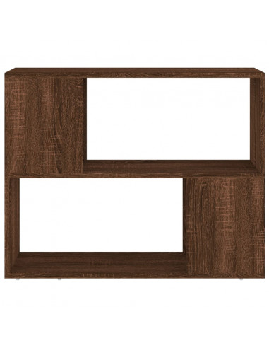 Libreria/Divisorio Rovere Marrone 80x24x63 cm