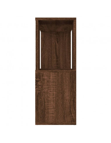 Libreria/Divisorio Rovere Marrone 80x24x63 cm