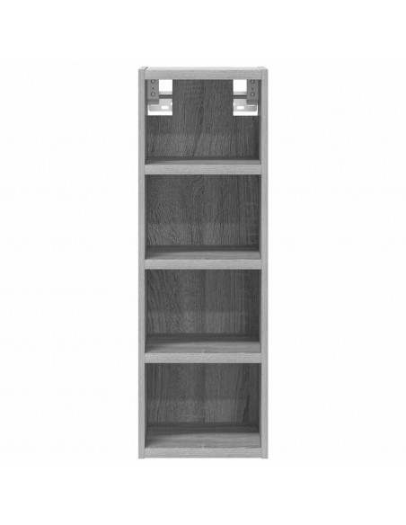 Mobile Pensile Grigio Sonoma 20x29,5x60 cm in Legno Multistrato