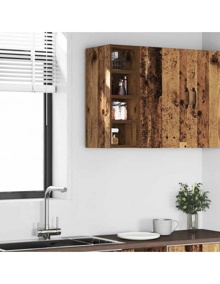 Mobile Pensile Legno Antico 20x29,5x60 cm in Legno Multistrato
