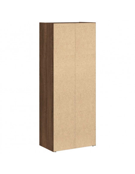 Libreria Rovere Marrone 40x24x102 cm in Legno Multistrato