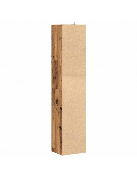 Libreria Legno Antico 36x30x171 cm in Legno Multistrato