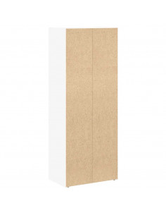 Libreria Bianca 40x24x102 cm in Legno Multistrato