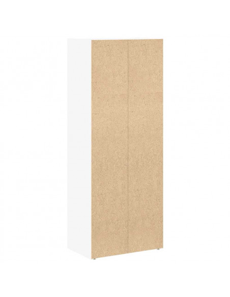 Libreria Bianca 40x24x102 cm in Legno Multistrato