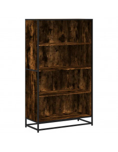 Libreria Rovere Fumo 80,5x35x139 cm in Truciolato