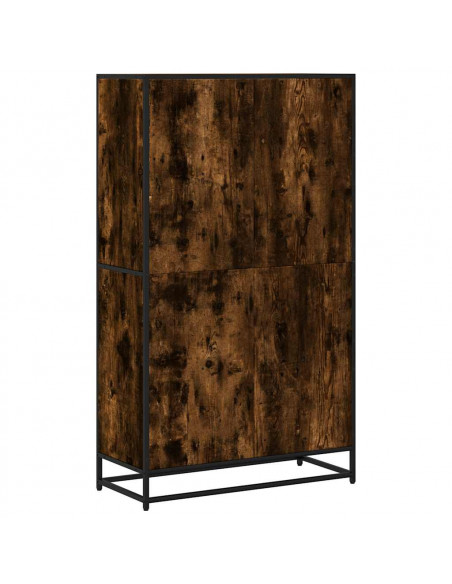 Libreria Rovere Fumo 80,5x35x139 cm in Truciolato