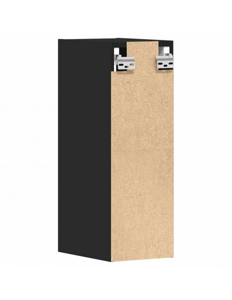 Mobile Pensile Nero 20x29,5x60 cm in Legno Multistrato