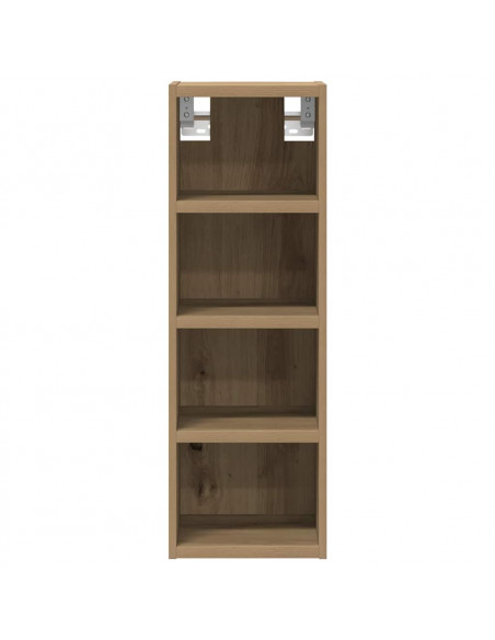 Mobile Pensile Rovere Artigianale 20x29,5x60 cm in Truciolato