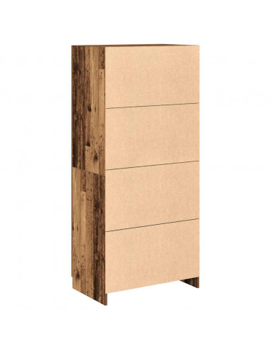 Armadio Legno Antico 80x52x180 cm in Truciolato