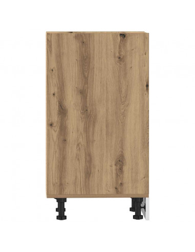 Armadio Inferiore Rovere Artigianale 40x44,5x81,5 cm Truciolato