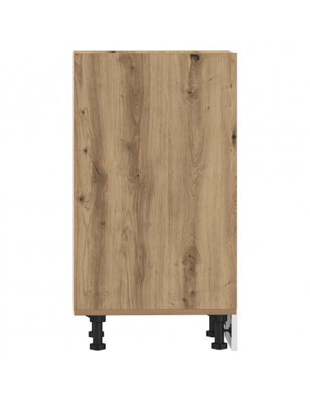 Armadio Inferiore Rovere Artigianale 40x44,5x81,5 cm Truciolato
