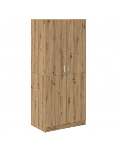 Armadio Rovere Artigianale 80x52x180 cm in Legno Multistrato