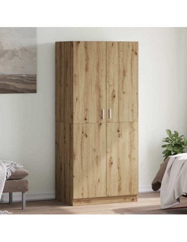Armadio Rovere Artigianale 80x52x180 cm in Legno Multistrato