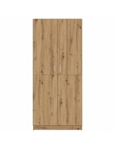 Armadio Rovere Artigianale 80x52x180 cm in Legno Multistrato