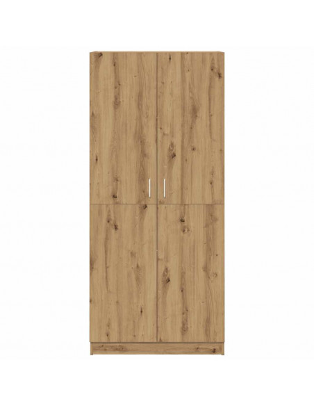 Armadio Rovere Artigianale 80x52x180 cm in Legno Multistrato