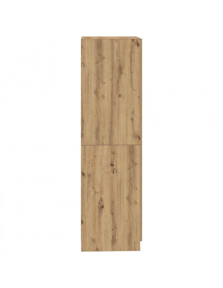 Armadio Rovere Artigianale 80x52x180 cm in Legno Multistrato
