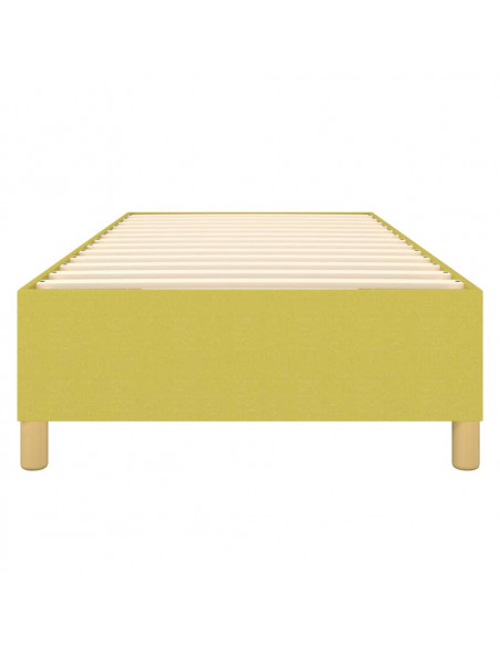 Giroletto senza Materasso Verde 100x200 cm in Tessuto