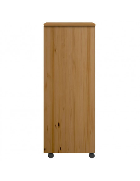 Armadietto Rotante con Cassetti MOSS ambra Legno Massello Pino