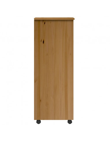 Armadietto Rotante con Cassetti MOSS ambra Legno Massello Pino