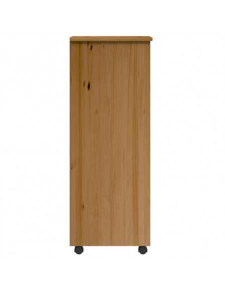Armadietto Rotante con Cassetti MOSS ambra Legno Massello Pino