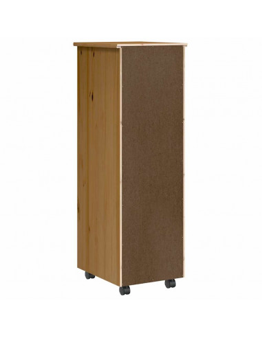 Armadietto Rotante con Cassetti MOSS ambra Legno Massello Pino