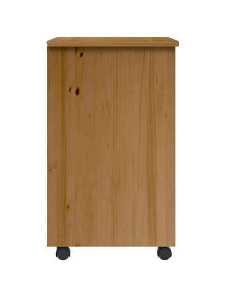 Armadietto Rotante con Cassetti MOSS ambra Legno Massello Pino