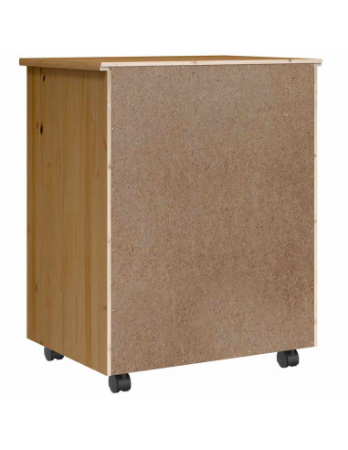 Armadietto Rotante con Cassetti MOSS ambra Legno Massello Pino