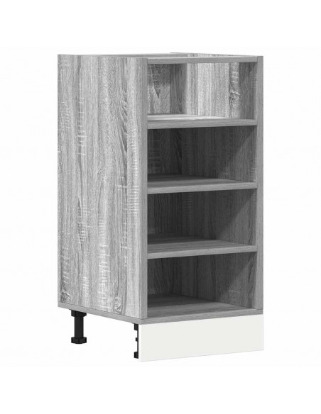 Armadio Inferiore Grigio Sonoma 40x44,5x81,5 cm in Truciolato