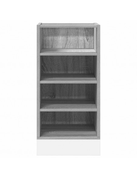 Armadio Inferiore Grigio Sonoma 40x44,5x81,5 cm in Truciolato