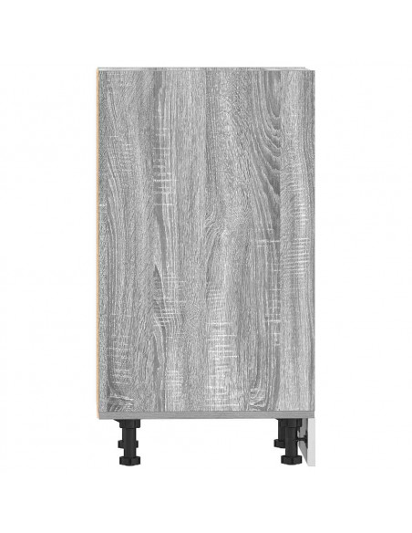 Armadio Inferiore Grigio Sonoma 40x44,5x81,5 cm in Truciolato