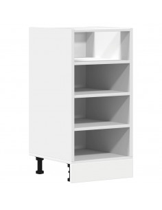 Armadio Inferiore Bianco 40x44,5x81,5 cm in Legno Multistrato