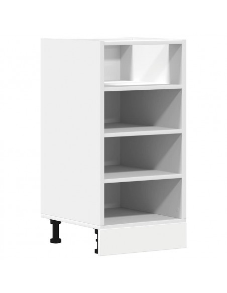 Armadio Inferiore Bianco 40x44,5x81,5 cm in Legno Multistrato