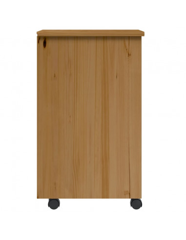 Armadietto Rotante con Cassetti MOSS ambra Legno Massello Pino