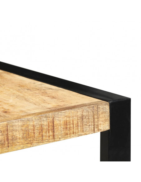 Tavolo da Bar 140x70x110cm in Legno Massello di Mango