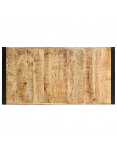 Tavolo da Bar 140x70x110cm in Legno Massello di Mango