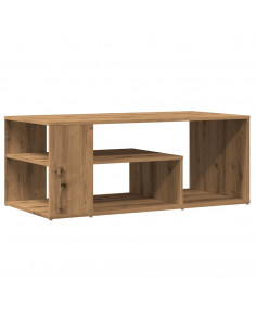 Tavolino Salotto Rovere Artigianale 100x50x40 cm in Truciolato