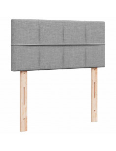 Struttura Letto Pouf con Materasso 80x200 cm in Tessuto