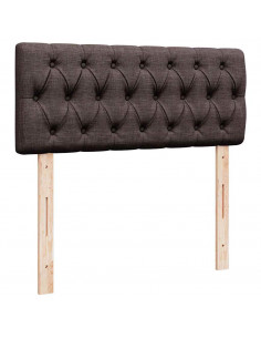 Struttura Letto Pouf con Materasso 80x200 cm in Tessuto