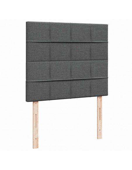 Struttura Letto Pouf con Materasso 120x200 cm in Tessuto