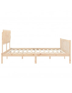 Giroletto con Testiera Double in Legno Massello