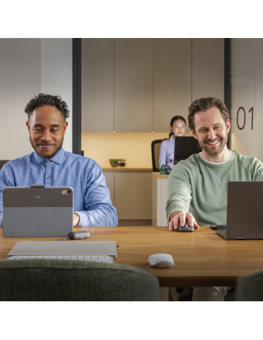 Logitech MX Anywhere 3S mouse Ufficio Mano destra RF senza fili + Bluetooth Laser 8000 DPI