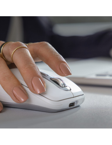 Logitech MX Anywhere 3S mouse Ufficio Mano destra RF senza fili + Bluetooth Laser 8000 DPI