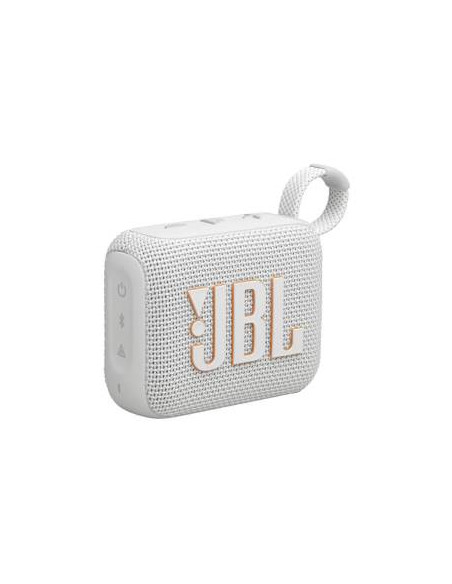 JBL GO4 Portable BT Speaker White