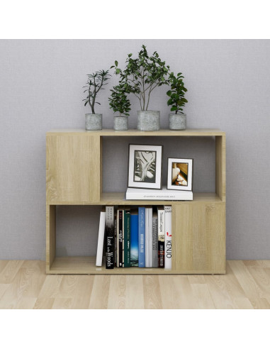 Mobile Porta TV Rovere Sonoma 80x24x63 cm in Truciolato