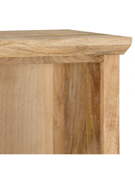 Credenza con Anta 45x32x110 cm Mango Massello