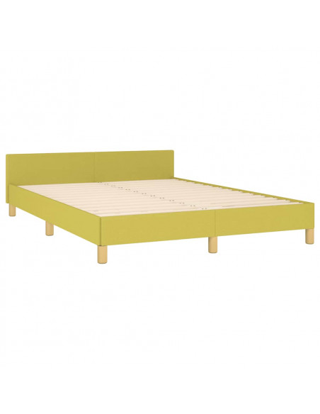 Giroletto senza Materasso Verde 140x190 cm in Tessuto