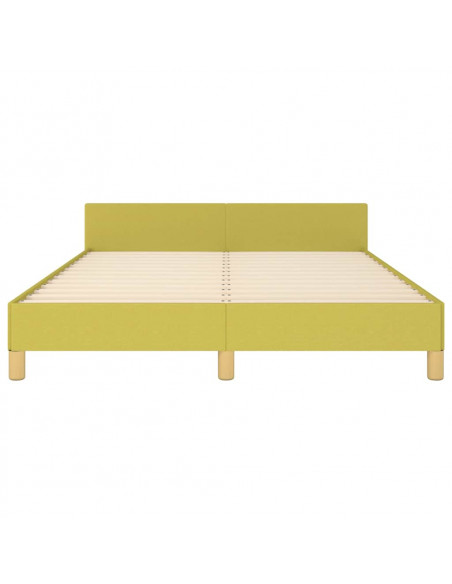 Giroletto senza Materasso Verde 140x190 cm in Tessuto