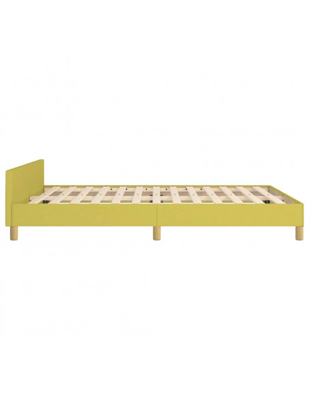 Giroletto senza Materasso Verde 140x190 cm in Tessuto