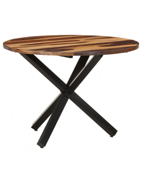 Tavolo da Pranzo 100x100x75 cm Legno di Acacia Finitura Miele